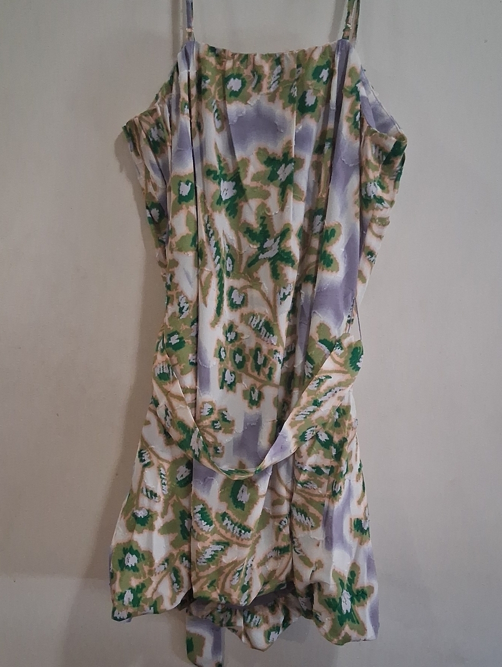 NWT Loft Floral Clip Pleated Mini Pocket Dress Size 8 - Picture 4 of 6